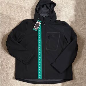 Gerry Weber Men's Black Hooded Performance Jacket